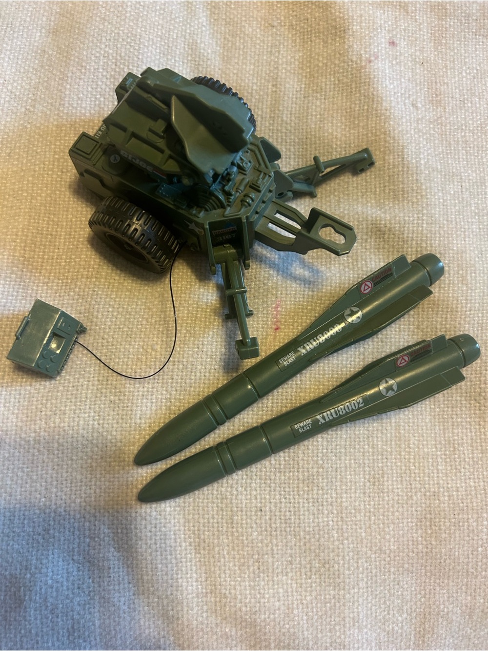 Vintage 1982 GI Joe mobile missile unit